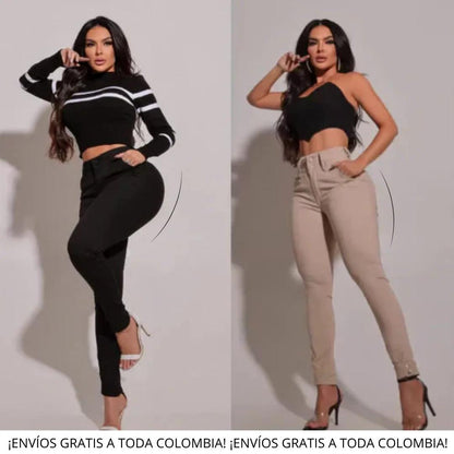 PANTALONES ULTRA REALCE: MOLDEA, REALZA Y ADELGAZA AL INSTANTE