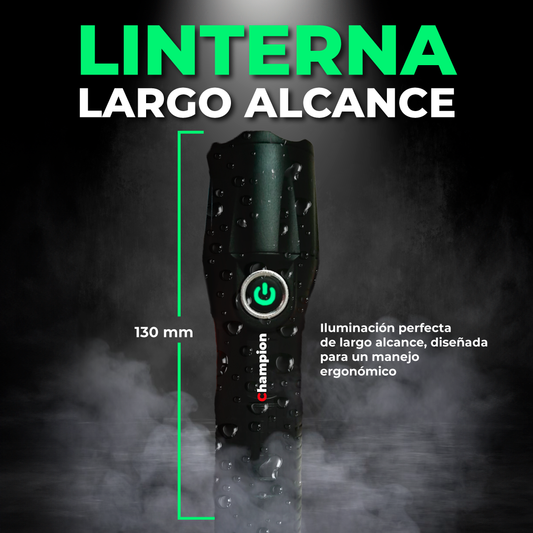Linterna CHAMPION largo alcance